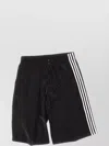 Y-3 STRIPED SHORTS WITH SIDE POCKETS