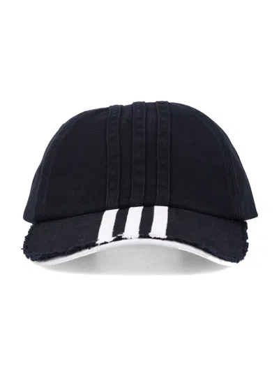 Y-3 Stripes Black Cap