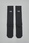 Y-3 Strp Sock In Black