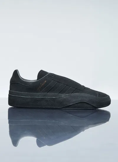 Y-3 Suede Gazelle Sneakers In Black