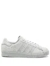 Y-3 Women's Superstar Suede Leather Sneakers In Grey