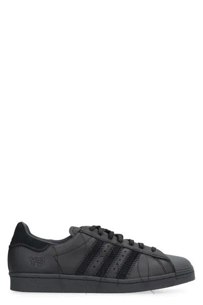 Y-3 SUPERSTAR LEATHER LOW-TOP SNEAKERS
