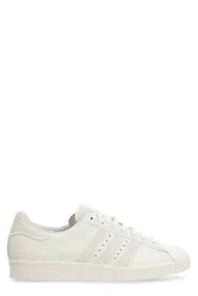 Pre-owned Y-3 Superstar Leather Low-top Sneakers In White