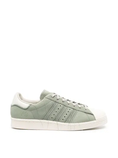 Y-3 Superstar Loose-thread Sneakers In Gray