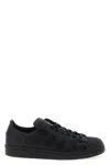 Y-3 Superstar Leather Sneakers In Black