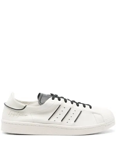 Y-3 Superstar Sneakers In White