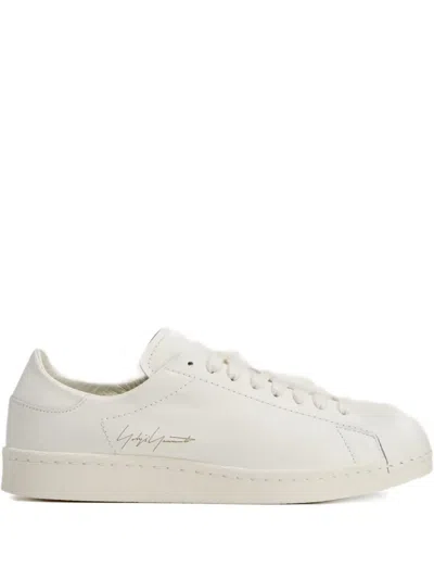 Y-3 Superstar Sneakers In White