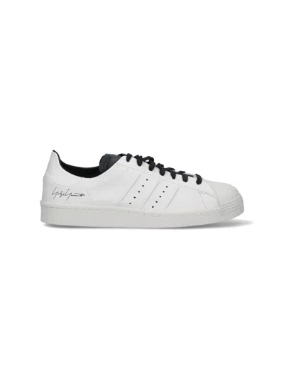 Y-3 ' Superstar' Sneakers In White