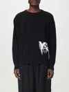 Y-3 Black Recycled Polyester Sweater With Embroidered Logo In Black