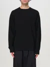 Y-3 Brushed Terry Loose-fit Crewneck Sweatshirt In Schwarz