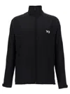 Y-3 Zip-up Logo Sweatshirt In Black