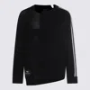 Y-3 Sweaters Black/chalk White In Black