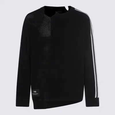 Y-3 Sweaters Black/chalk White