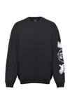 Y-3 Men's Graphic Crew Sweat In Black
