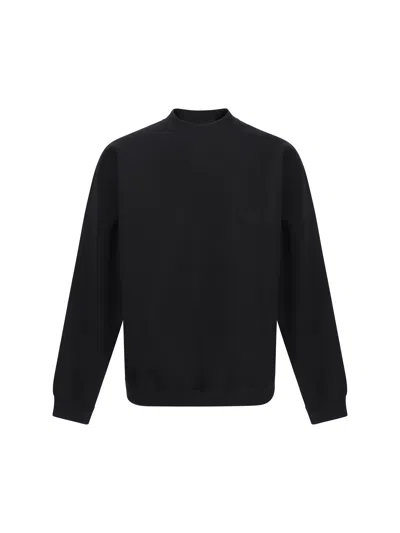 Y-3 Adidas Sweatshirts In Black