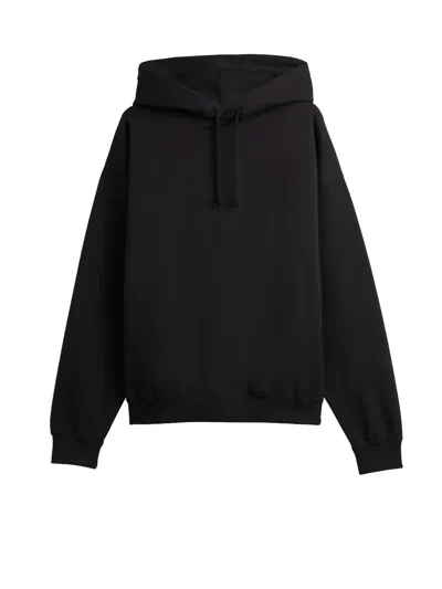 Y-3 Sweatshirt In 80% Cotton And 20% Polyester (recycled) In Black