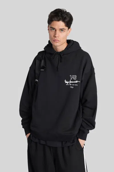 Y-3 Sweatshirt In Black Cotton