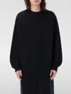 Y-3 Adidas Y 3 Black Crewneck Sweatshirt With Logo In Schwarz