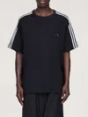 Y-3 T-shirt 3 Stripes In Black