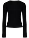 Y-3 Logo-print Long-sleeve Top In Black
