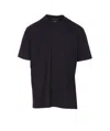 Y-3 Short-sleeve Cotton T-shirt With Bold Graphic Back In Black