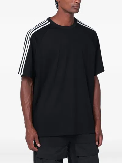 Y-3 3-STRIPES RAGLAN-SLEEVE T-SHIRT