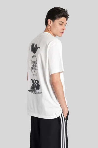 Y-3 T-shirt In White Cotton