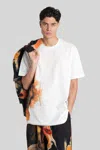 Y-3 Adidas Short Sleeve T-shirt In White