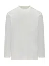 Y-3 T-shirt In White Cotton In Core White