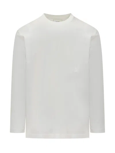 Y-3 T-shirt In White Cotton In Core White