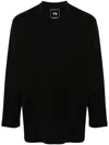 Y-3 Y 3 Long Sleeve T Shirt In Black