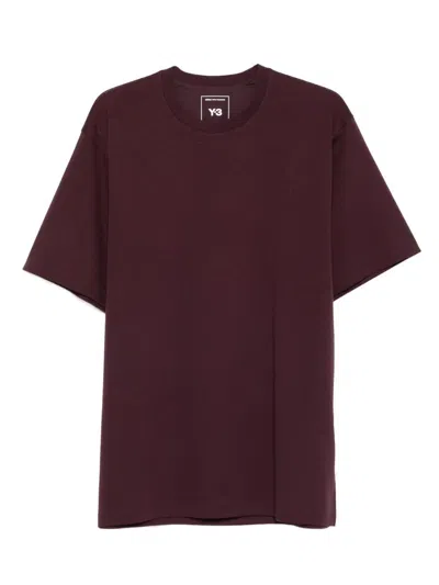 Y-3 T-shirt Man In Purple