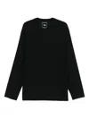 Y-3 Y 3 Long Sleeve T Shirt In Black