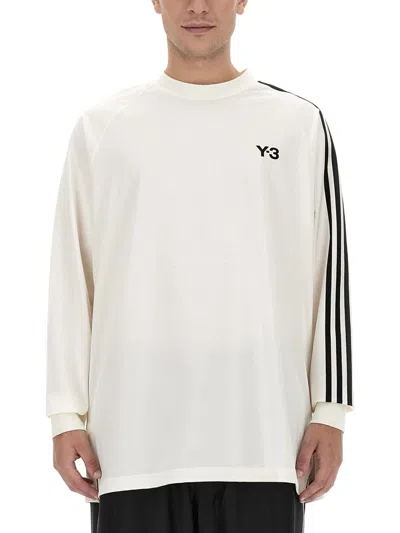 Y-3 T-shirt With Logo In White