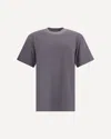 Y-3 T-shirt With Maxi Print In Gray