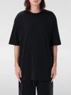 Y-3 Adidas Y 3 Black T Shirt With Graphic Print In Black