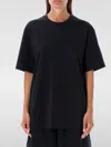 Y-3 Y 3 'y 3 Mesh Stripes Short Sleeve' T Shirt In Black