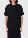Y-3 Adidas Y 3 Black T Shirt With Graphic Print In Schwarz