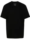 Y-3 Logo Print Long-sleeved T-shirt T-shirt In Nero