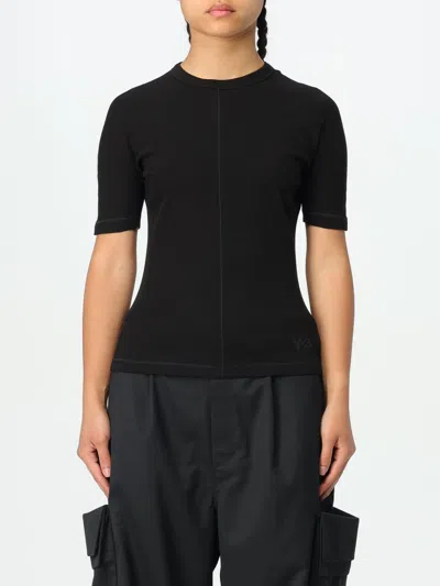 Y-3 Black Fitted T-shirt