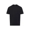 Y-3 Short-sleeve Cotton T-shirt With Bold Graphic Back In Black