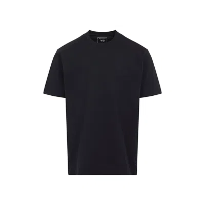 Y-3 T-SHIRTS BLACK