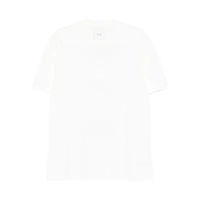 Y-3 T SHIRTS WHITE
