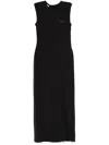Y-3 Tank Maxi Dress In Schwarz