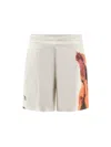Y-3 Technical Fabric Bermuda Shorts In White
