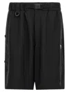 Y-3 Logo Bermuda Shorts In Black