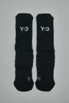 Y-3 Tennis Crew Socks In Black