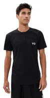Y-3 Tennis Freelift Zip Tee Pro Black In Black