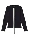 Y-3 Viscose And Recycled Polyester T-shirt In Black
