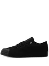 Y-3 Three-stripe Low Trainers In Black